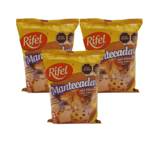 MANTECADAS CON CHISPAS